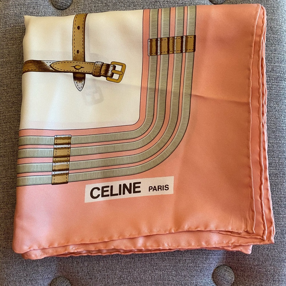 Vintage Cèline Silk Scarf